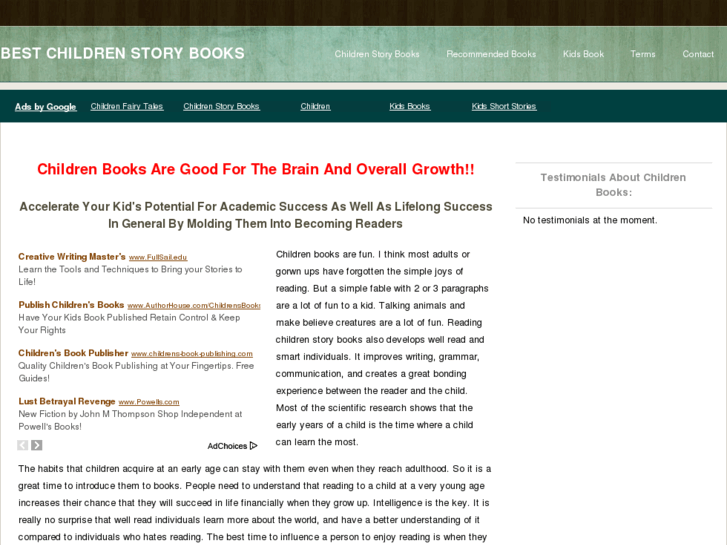www.bestchildrenstorybooks.com