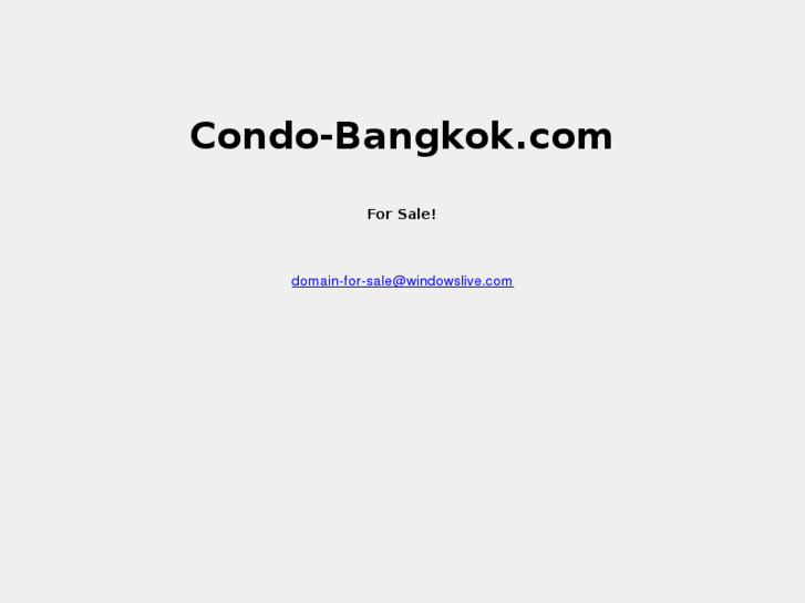 www.condo-bangkok.com