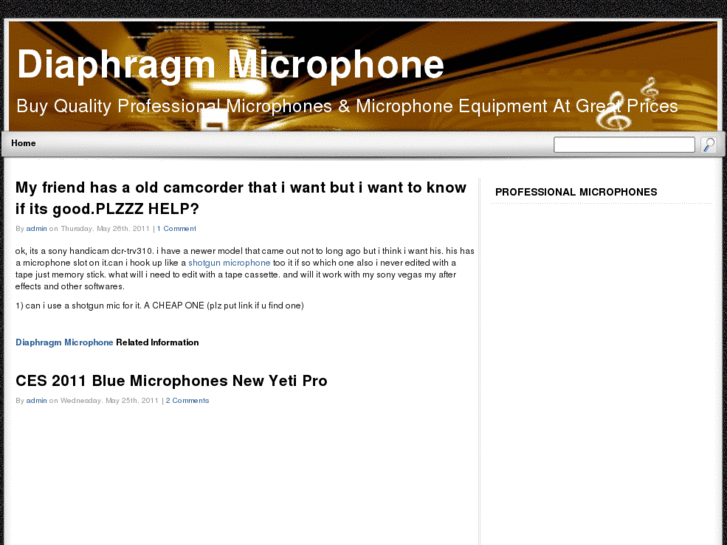 www.diaphragmmicrophone.com