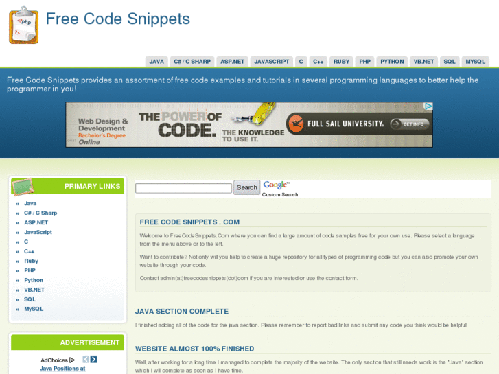 www.freecodesnippets.com