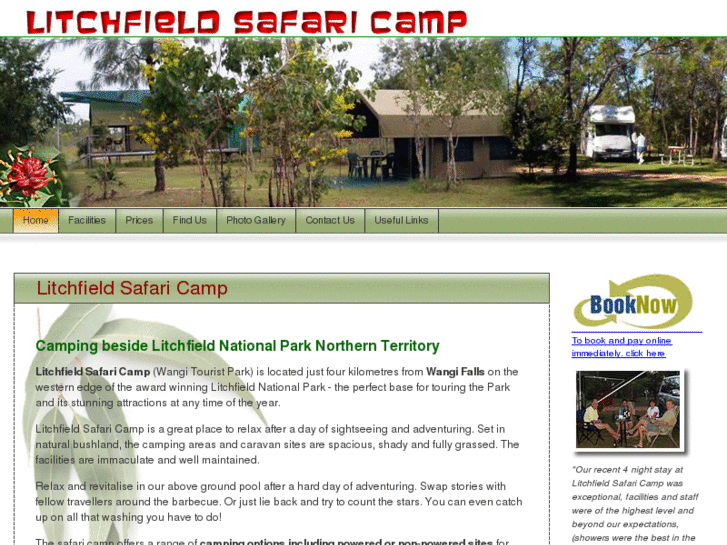 www.litchfieldsafaricamp.com.au