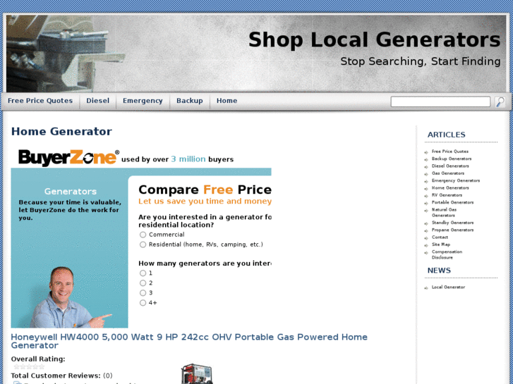 www.shoplocalgenerators.com