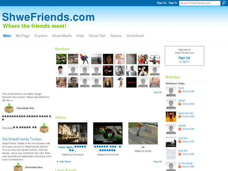 www.shwefriends.com