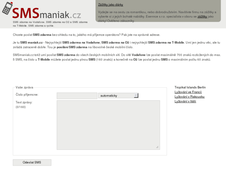 www.smsmaniak.cz