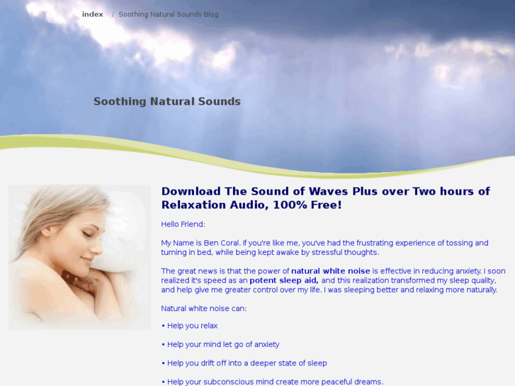 www.soothingnaturalsounds.com