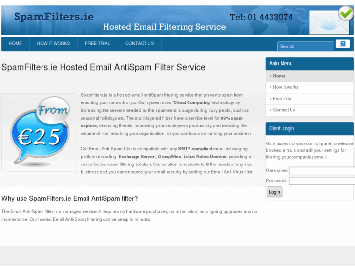 www.spamfilters.ie