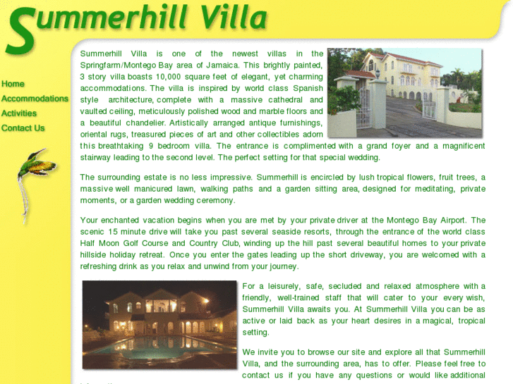 www.summerhillvilla.net