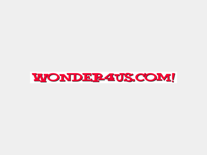 www.wonder4us.com