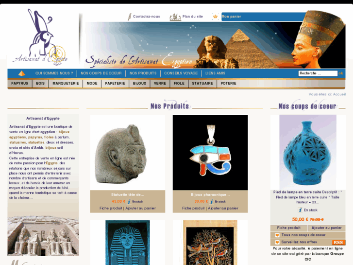 www.artisanat-egypte.net