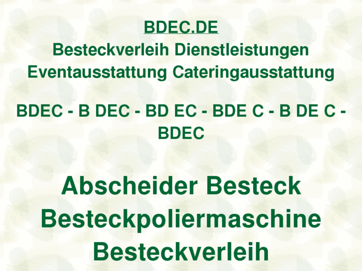 www.bdec.de