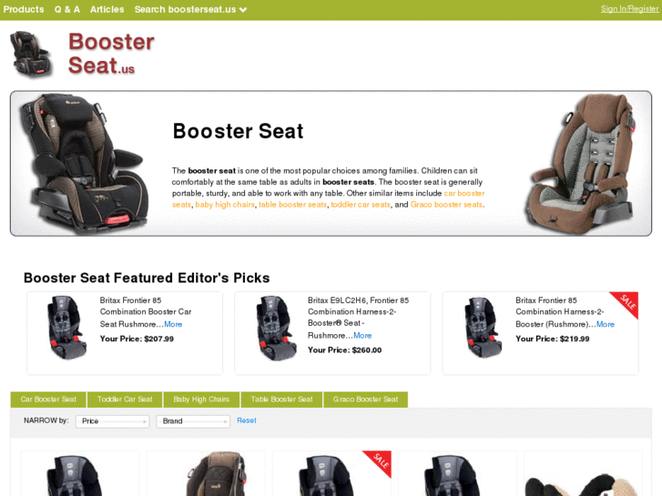 www.boosterseat.us