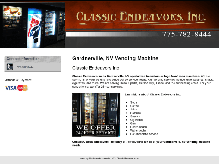 www.classicendeavorsvending.com