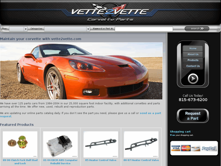 www.corvettesalvageyard.com