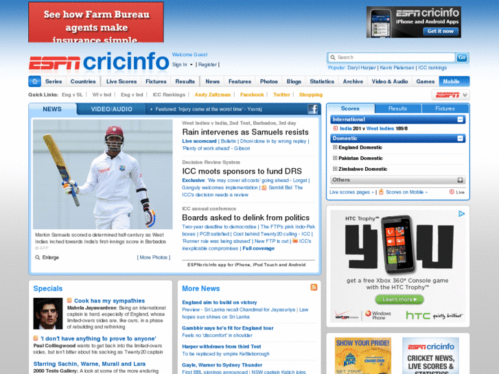 www.cricket.org