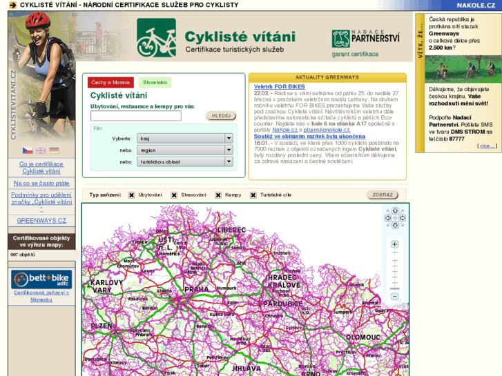 www.cyklistevitani.cz