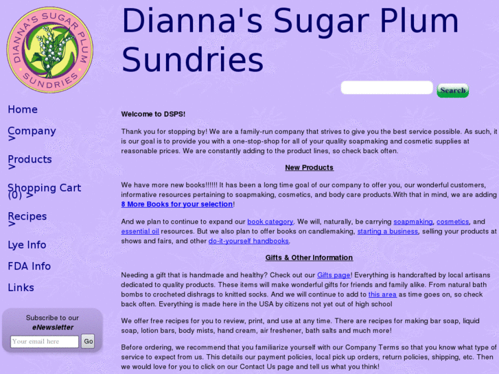 www.diannassugarplumsundries.com