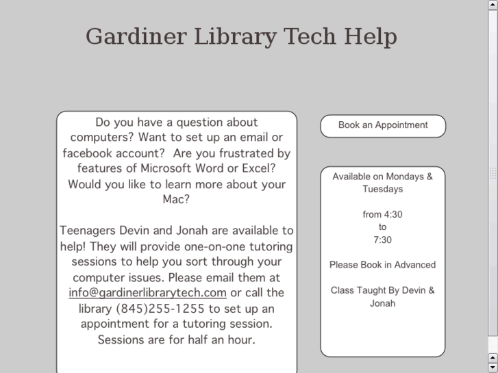 www.gardinerlibrarytech.com