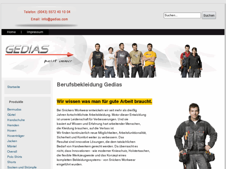 www.gedias-berufsbekleidung.com