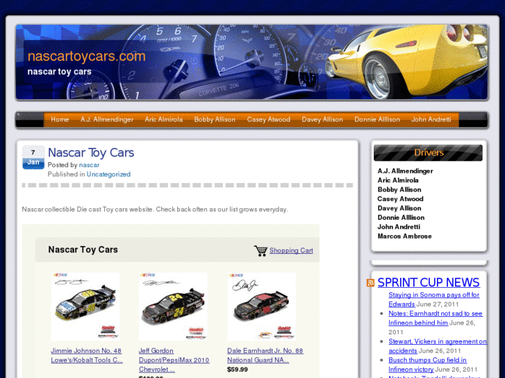 www.nascartoycars.com