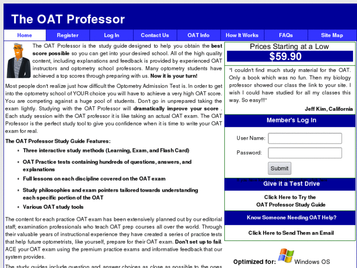 www.oatprofessor.com