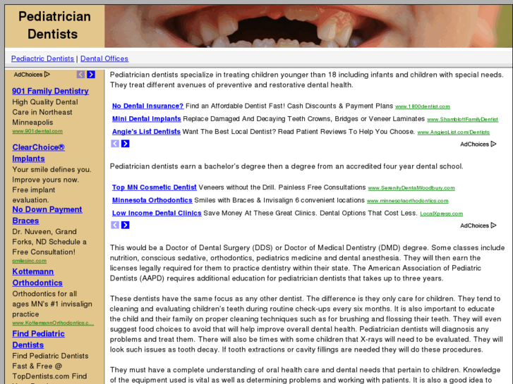 www.pediatriciandentist.com