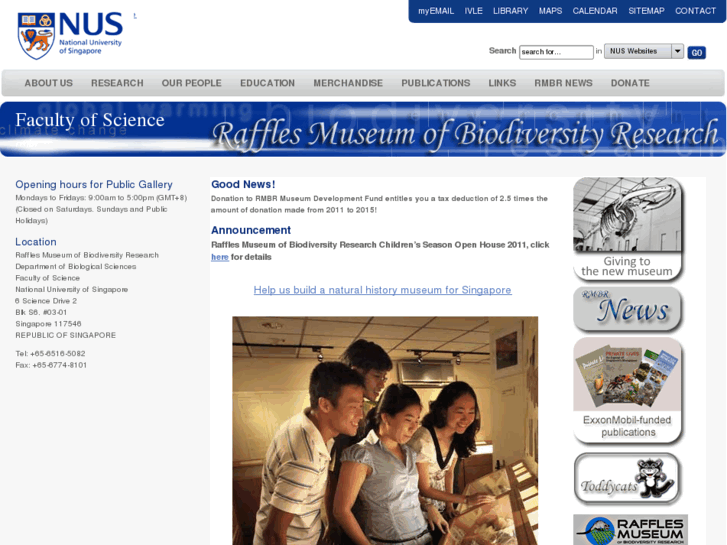 www.rafflesmuseum.net