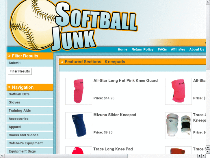 www.softballkneepads.com