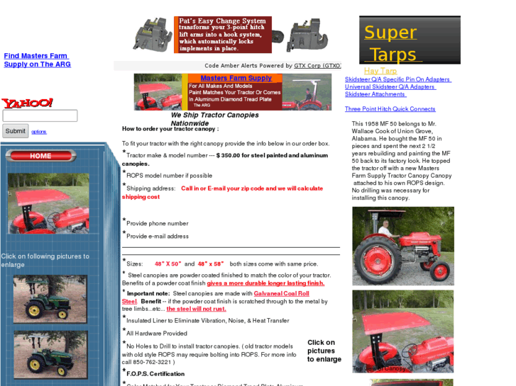 www.tractor-canopies.com