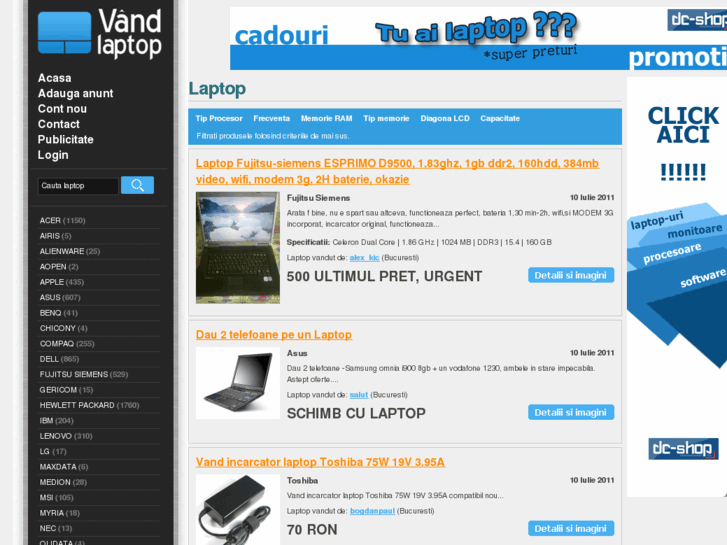 www.vandlaptop.ro