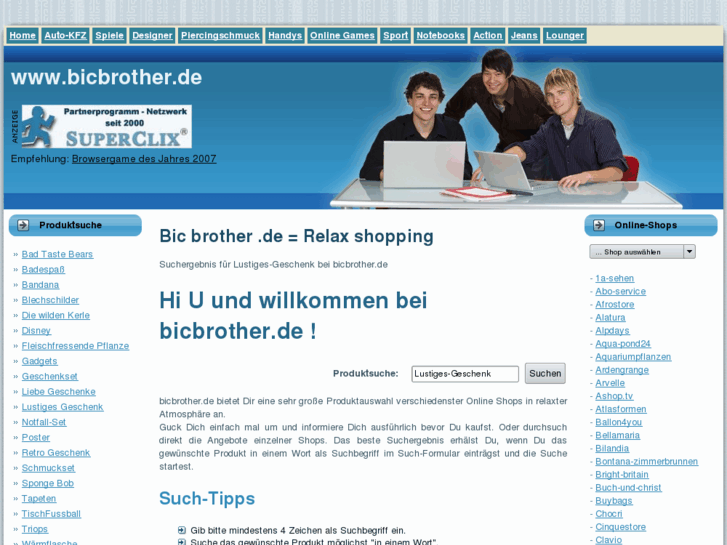 www.bicbrother.de