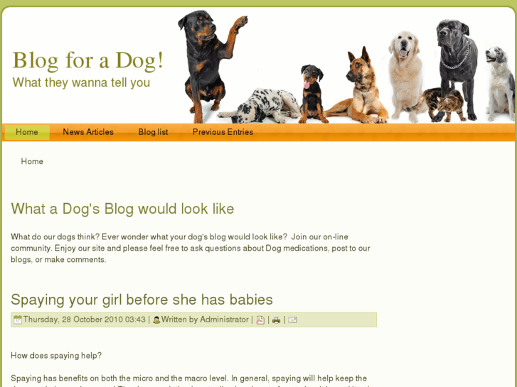 www.blogforadog.com