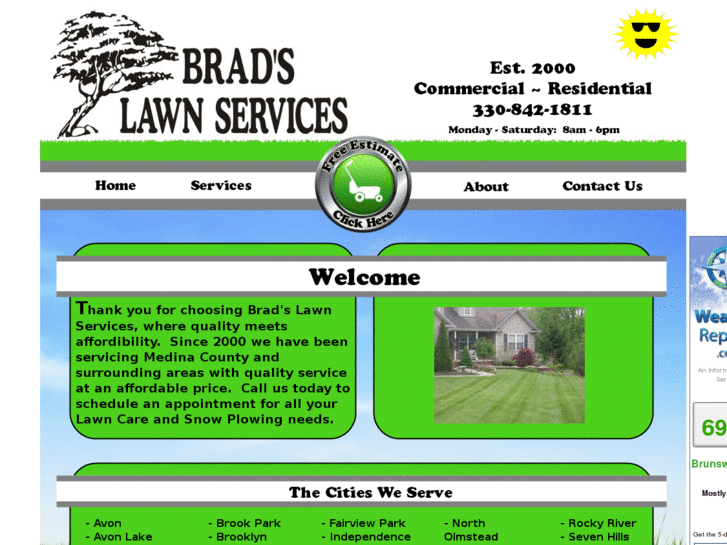 www.bradslawnservices.com