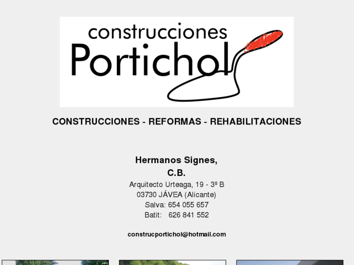 www.construccionesportichol.com