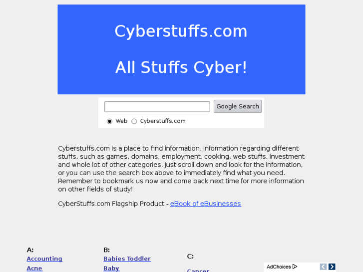 www.cyberstuffs.com