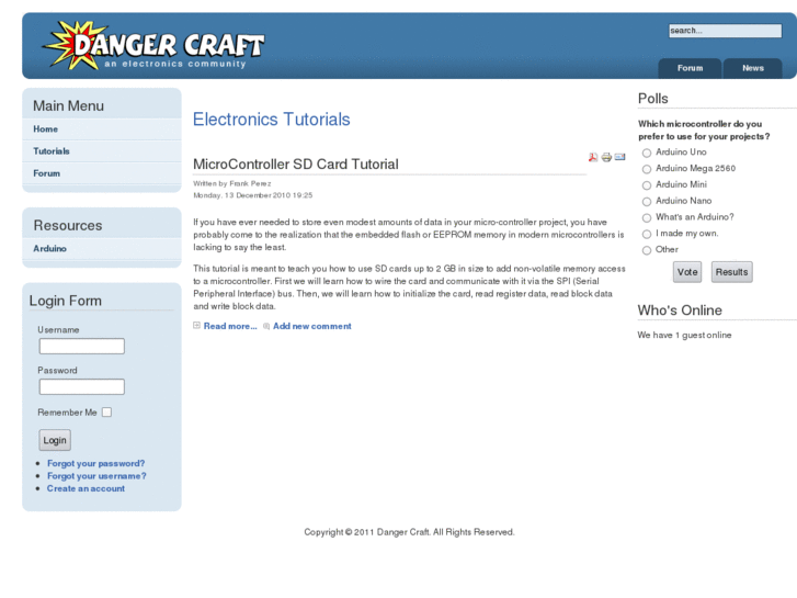 www.dangercraft.com