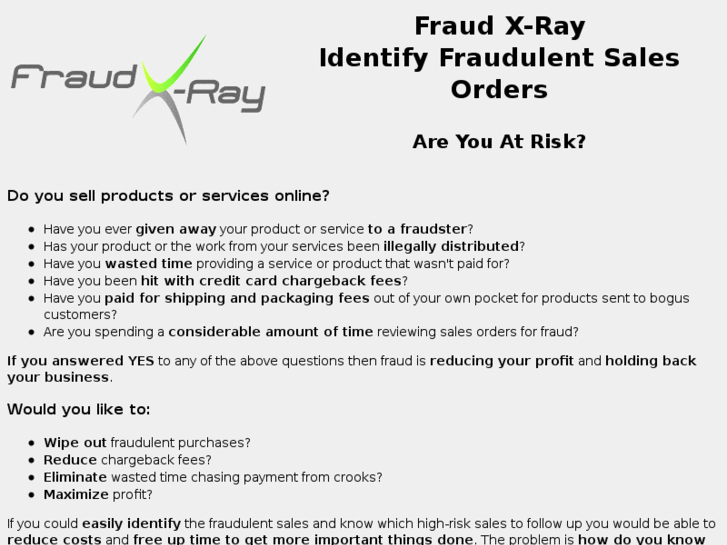 www.fraud-x-ray.com