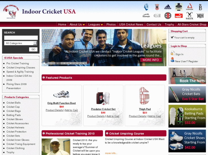 www.indoorcricketusa.com