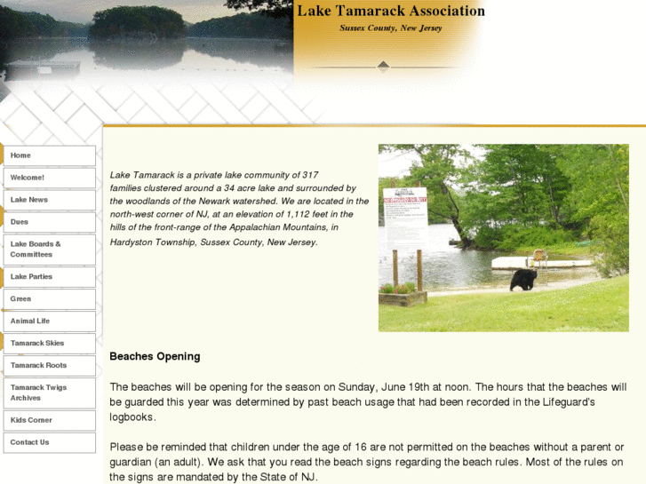 www.laketamarack.net