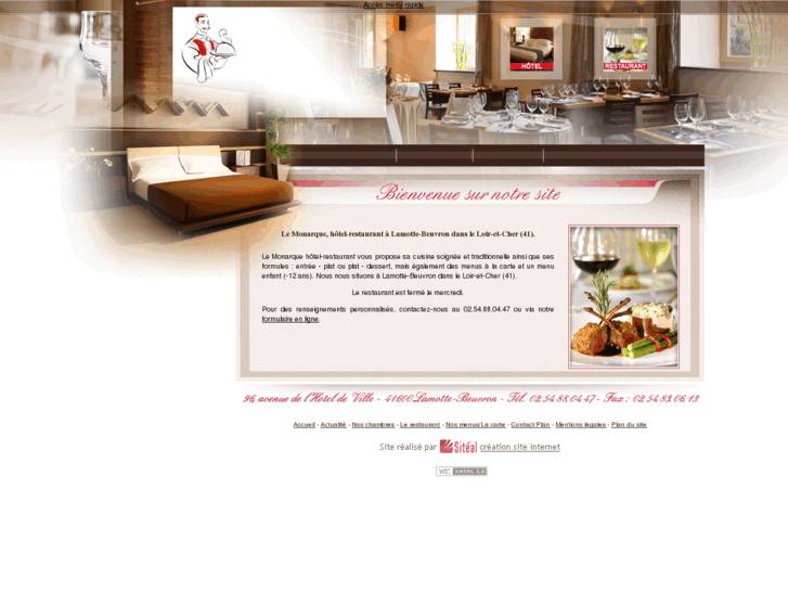 www.lemonarque-hotelrestaurant.com