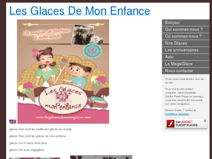 www.lesglacesdemonenfance.com