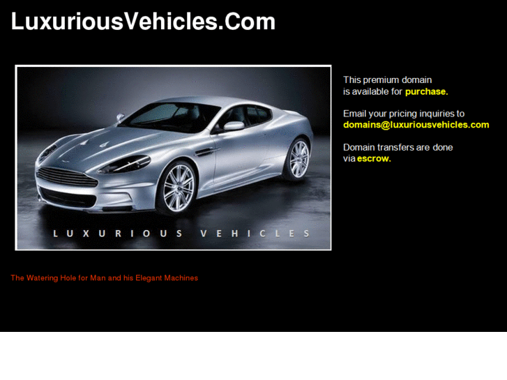 www.luxuriousvehicles.com