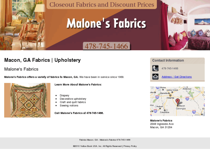 www.malonesfabrics.com