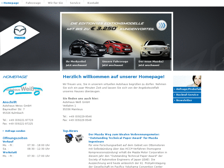 www.mazda-autohaus-weiss.de