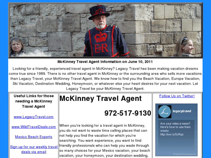 www.mckinneytravelagent.net