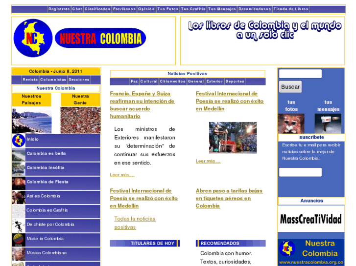 www.nuestracolombia.net