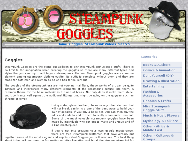 www.steampunkgoggles.org