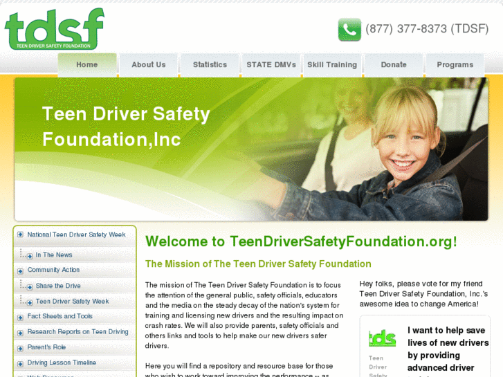 www.teendriversafetyfoundation.org