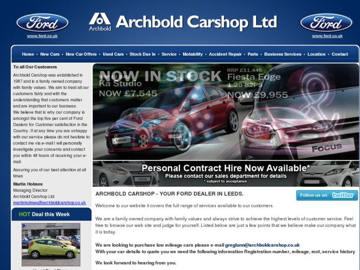 www.archboldcarshop.co.uk