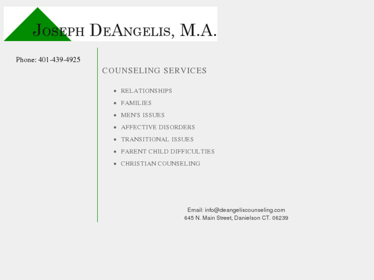 www.deangeliscounseling.com