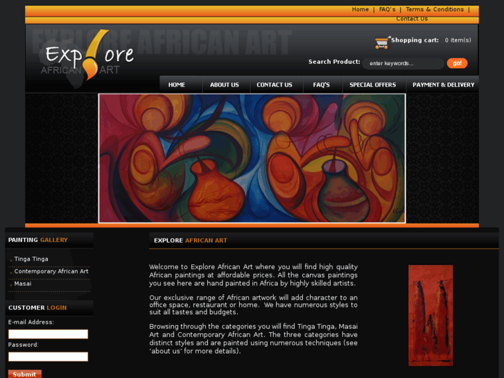 www.exploreafricanart.com